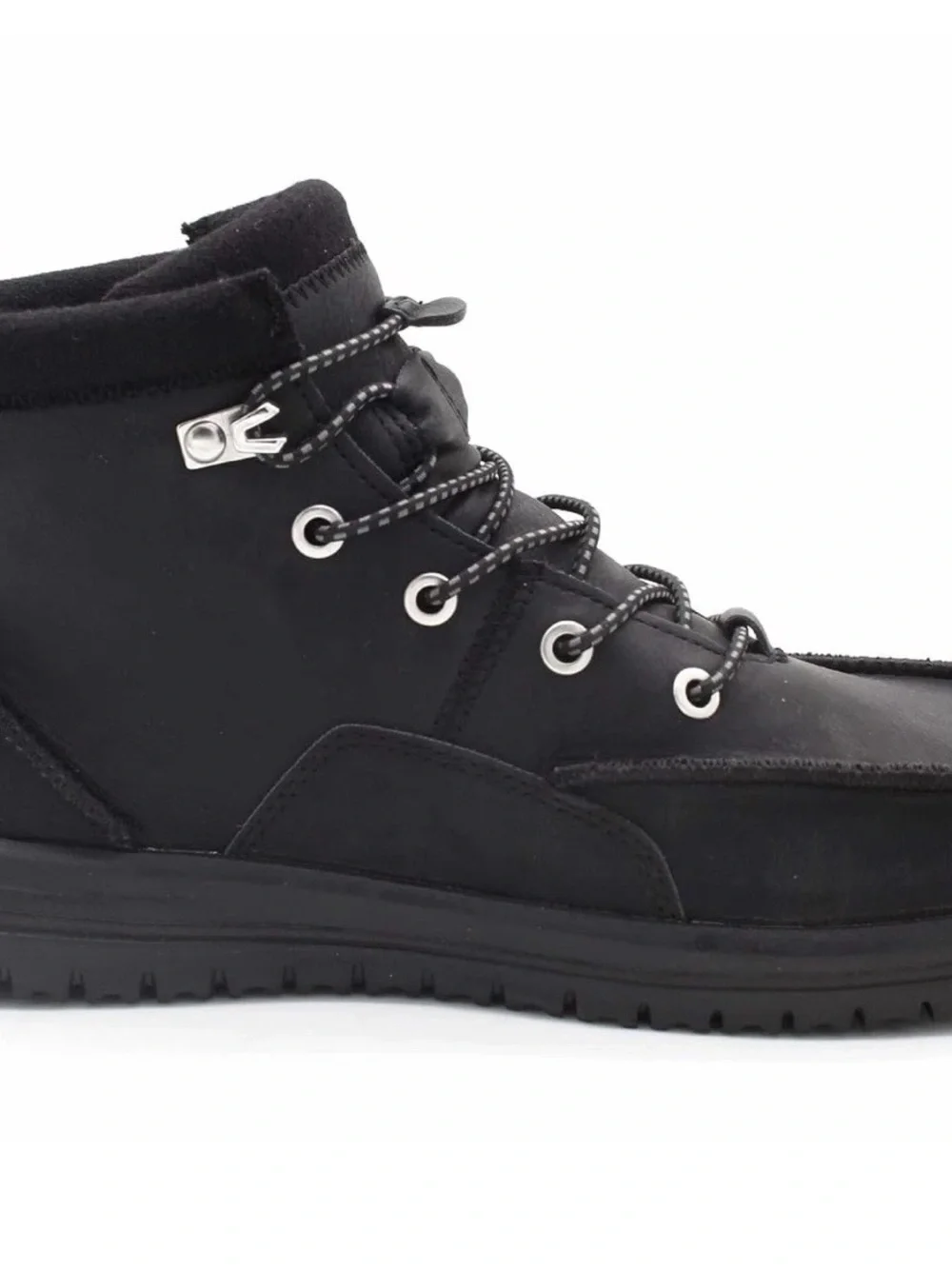 Hey Dude Black Chukka Lace-Up Boots